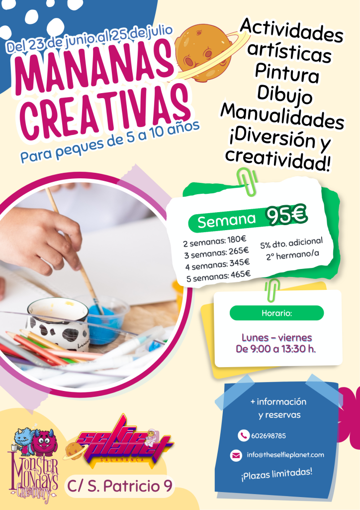 Campamento de verano urbano Creativo